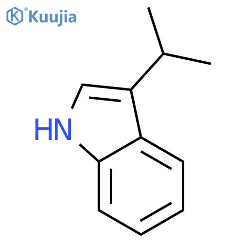 3-(propan-2-yl)-1H-indole structure