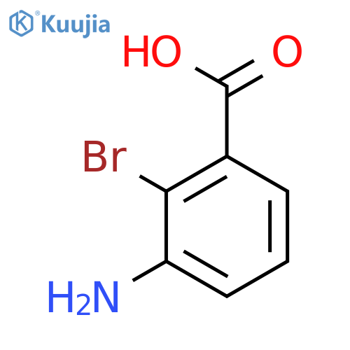3-Amino-2-bromobenzoic acid structure