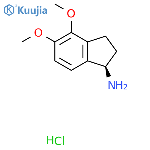(r)-4,5-Dimethoxy-2,3-dihydro-1h-inden-1-amine hydrochloride structure
