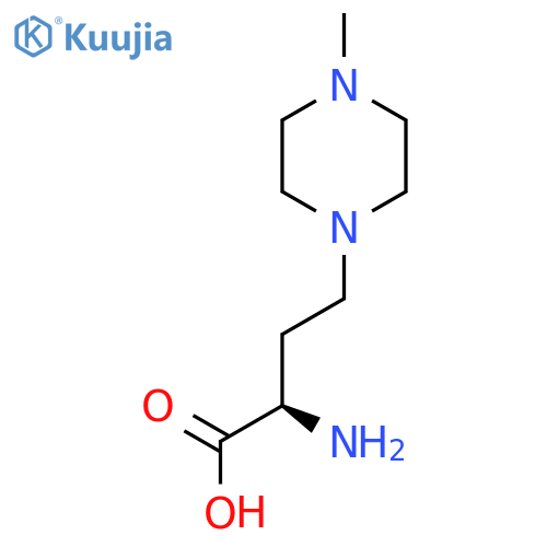 (2R)-2-amino-4-(4-methylpiperazin-1-yl)butanoic acid structure