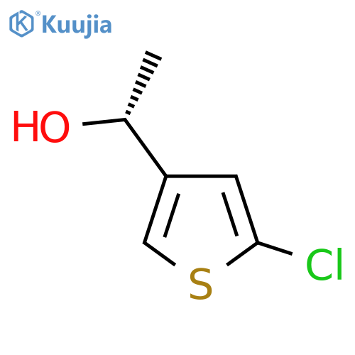 (1R)-1-(5-chlorothiophen-3-yl)ethan-1-ol structure