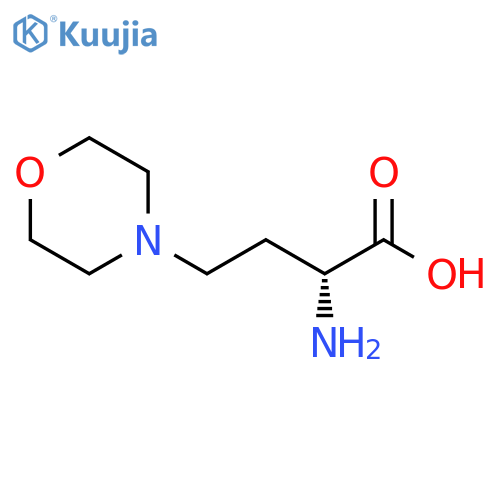 (R)-2-amino-4-morpholinobutanoic acid structure