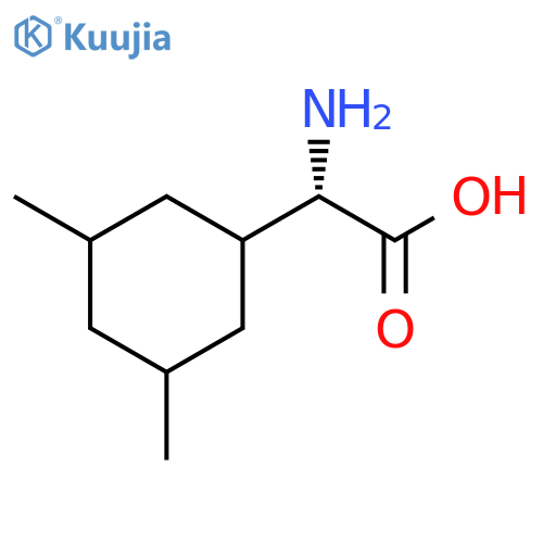 (2S)-2-amino-2-(3,5-dimethylcyclohexyl)acetic acid structure