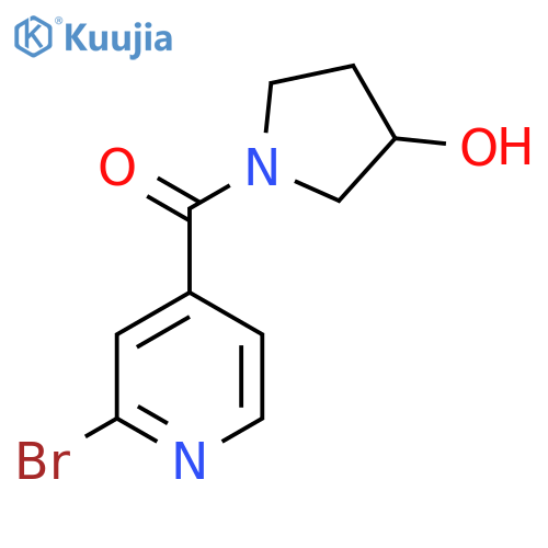 1-(2-Bromopyridine-4-carbonyl)pyrrolidin-3-ol structure