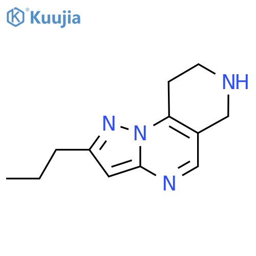 4-propyl-2,3,7,11-tetraazatricyclo7.4.0.0,2,6trideca-1(9),3,5,7-tetraene structure