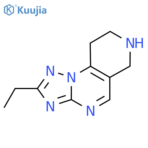 4-ethyl-2,3,5,7,11-pentaazatricyclo7.4.0.0,2,6trideca-1(9),3,5,7-tetraene structure