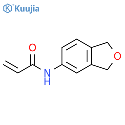 2-Propenamide, N-(1,3-dihydro-5-isobenzofuranyl)- structure