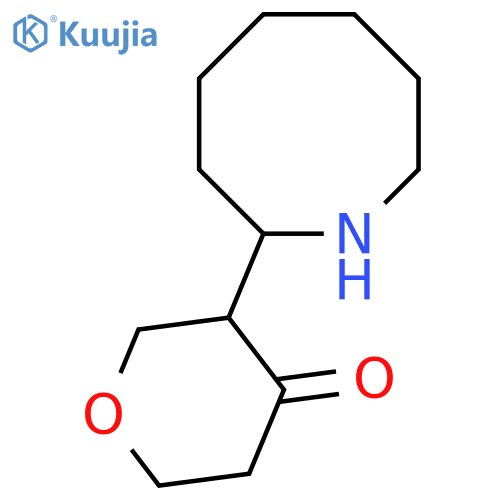 3-(Azocan-2-yl)oxan-4-one structure