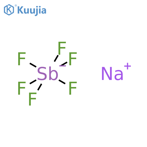 Sodium hexafluoroantimonate structure