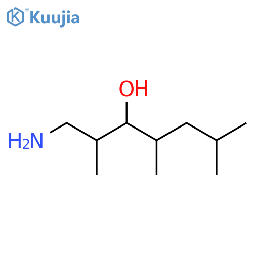 3-Heptanol, 1-amino-2,4,6-trimethyl- structure