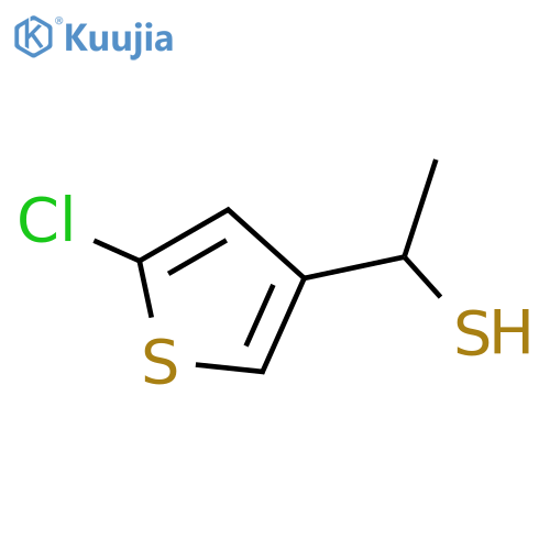 1-(5-Chlorothiophen-3-yl)ethane-1-thiol structure