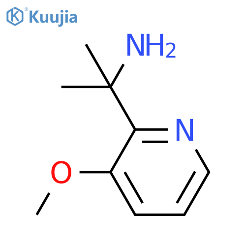 2-(3-methoxypyridin-2-yl)propan-2-amine structure