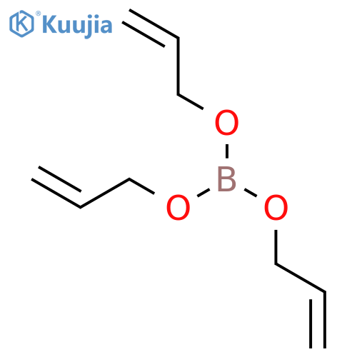 Boric acid (H3BO3),tri-2-propen-1-yl ester structure