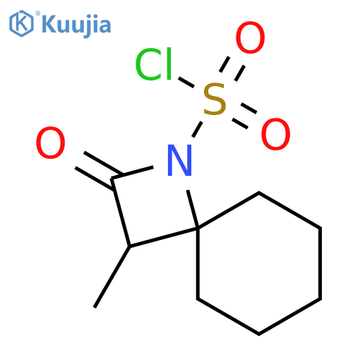 1-Azaspiro[3.5]nonane-1-sulfonylchloride, 3-methyl-2-oxo- structure
