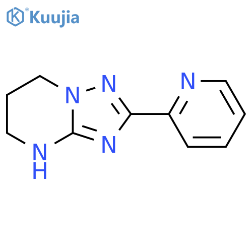 2-{4H,5H,6H,7H-1,2,4triazolo1,5-apyrimidin-2-yl}pyridine structure