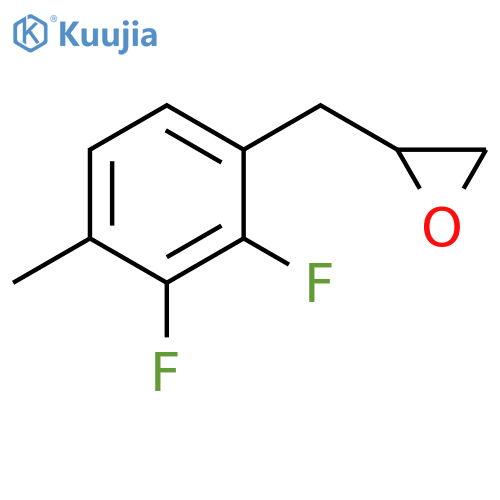 Oxirane, 2-[(2,3-difluoro-4-methylphenyl)methyl]- structure