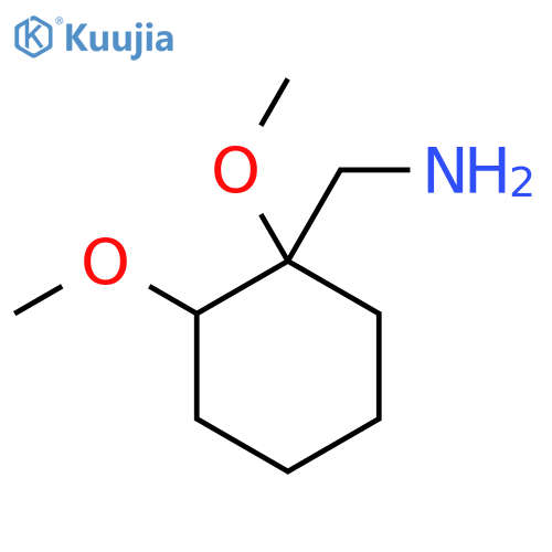 (1,2-dimethoxycyclohexyl)methanamine structure
