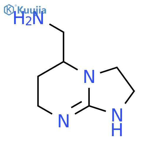 {2H,3H,5H,6H,7H,8H-imidazo1,2-apyrimidin-5-yl}methanamine structure