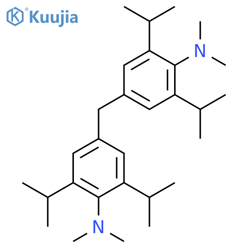 4,4'-methylenebis(2,6-diisopropyl-n,n-dimethylaniline) structure