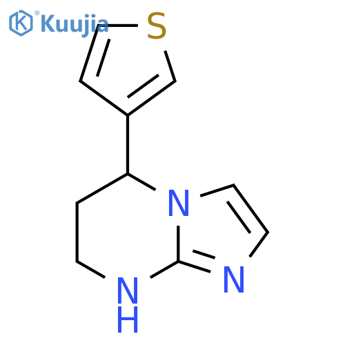 5-(thiophen-3-yl)-5H,6H,7H,8H-imidazo1,2-apyrimidine structure