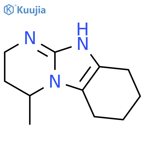 13-methyl-1,8,10-triazatricyclo7.4.0.0,2,7trideca-2(7),8-diene structure