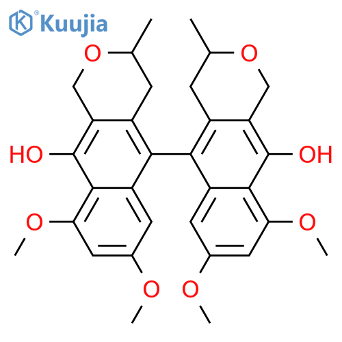 Bioxanthracene; Atropisomer, 4,4'-dideoxy structure