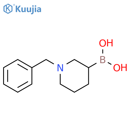 1-Benzyl-piperidine-3-boronic acid structure