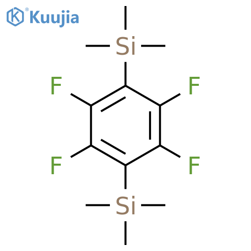 1,4-Bis(Trimethylsilyl)tetrafluorobenzene structure