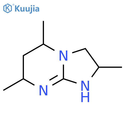 2,5,7-trimethyl-2H,3H,5H,6H,7H,8H-imidazo1,2-apyrimidine structure
