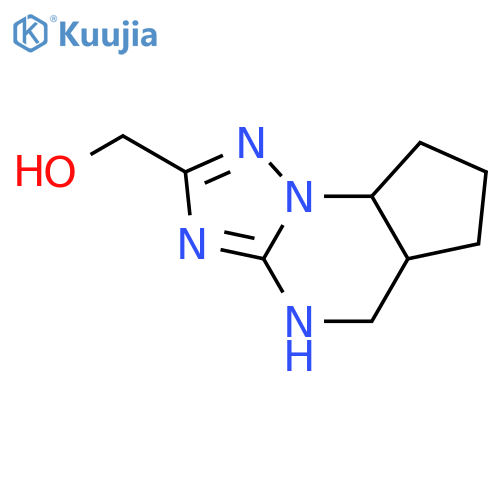 {1,8,10,12-tetraazatricyclo7.3.0.0,2,6dodeca-9,11-dien-11-yl}methanol structure