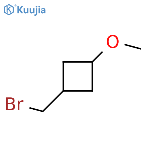 1-(Bromomethyl)-3-methoxycyclobutane structure
