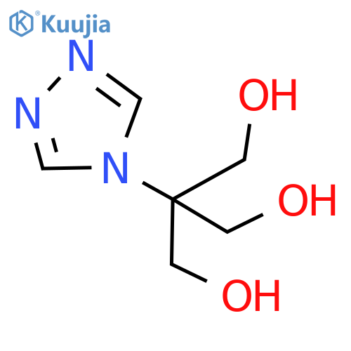 2-(Hydroxymethyl)-2-(4H-1,2,4-triazol-4-yl)propane-1,3-diol structure