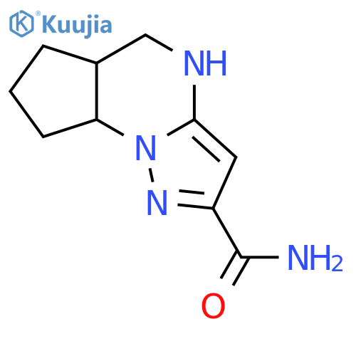 1,8,12-triazatricyclo7.3.0.0,2,6dodeca-9,11-diene-11-carboxamide structure