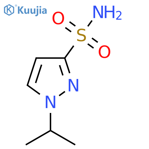 1-(Propan-2-yl)-1H-pyrazole-3-sulfonamide structure