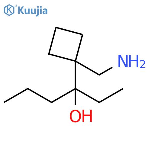 Cyclobutanemethanol, 1-(aminomethyl)-α-ethyl-α-propyl- structure