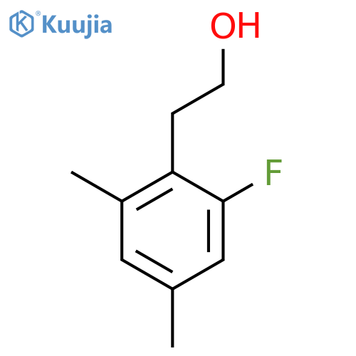 2-(2-Fluoro-4,6-dimethylphenyl)ethan-1-ol structure