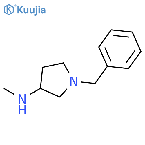 (3S)-1-benzyl-N-methylpyrrolidin-3-amine structure