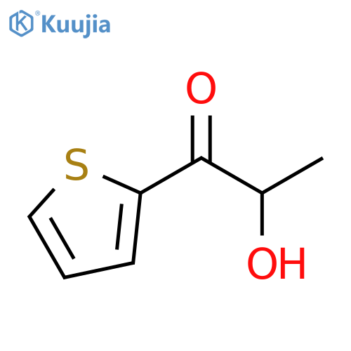 2-hydroxy-1-(thiophen-2-yl)propan-1-one structure