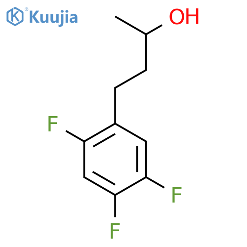 4-(2,4,5-trifluorophenyl)butan-2-ol structure