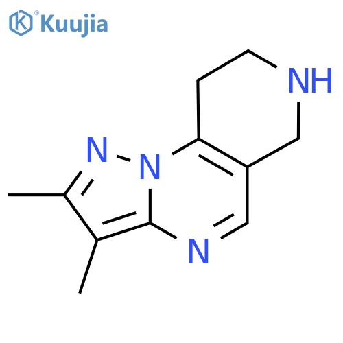 4,5-dimethyl-2,3,7,11-tetraazatricyclo7.4.0.0,2,6trideca-1(9),3,5,7-tetraene structure