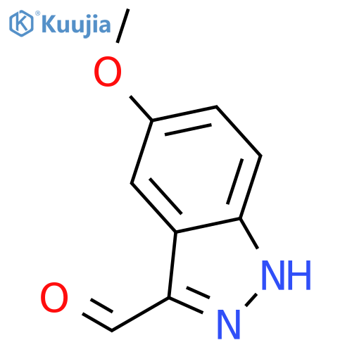 5-Methoxy-1H-indazole-3-carbaldehyde structure