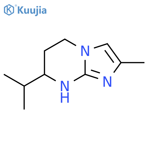 2-methyl-7-(propan-2-yl)-5H,6H,7H,8H-imidazo1,2-apyrimidine structure