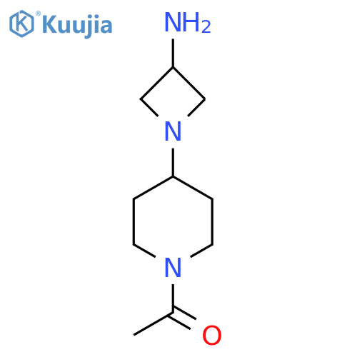 1-(4-(3-Aminoazetidin-1-yl)piperidin-1-yl)ethan-1-one structure
