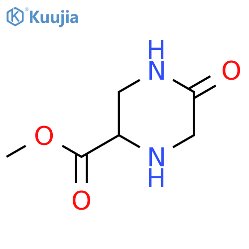 Methyl 5-oxopiperazine-2-carboxylate structure