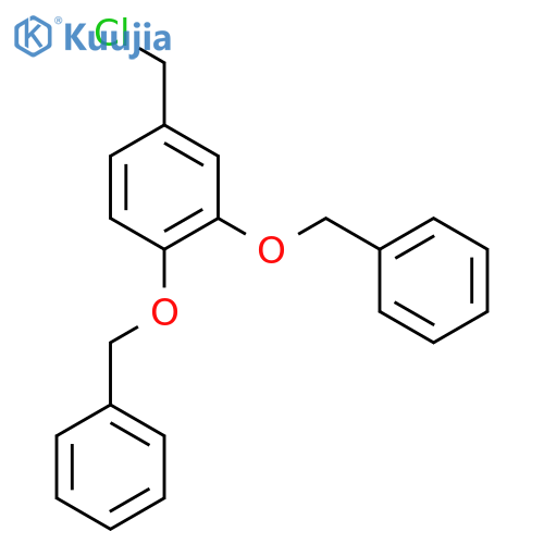 3,4-Dibenzyl-oxybenzyl Chloride structure
