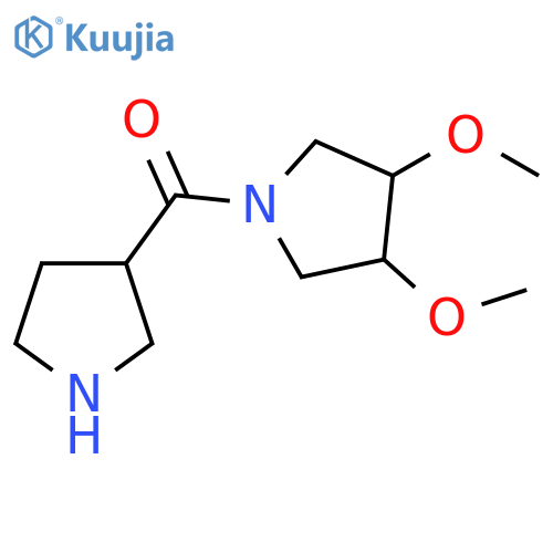 (3,4-dimethoxypyrrolidin-1-yl)(pyrrolidin-3-yl)methanone structure