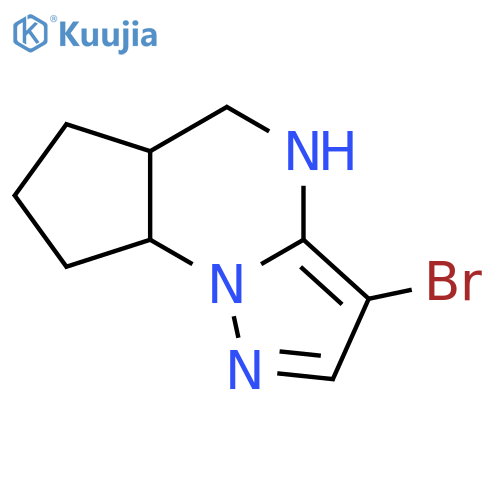 10-bromo-1,8,12-triazatricyclo7.3.0.0,2,6dodeca-9,11-diene structure
