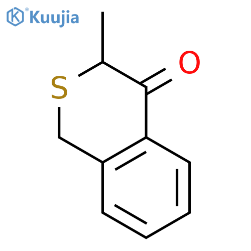 1H-2-Benzothiopyran-4(3H)-one, 3-methyl- structure