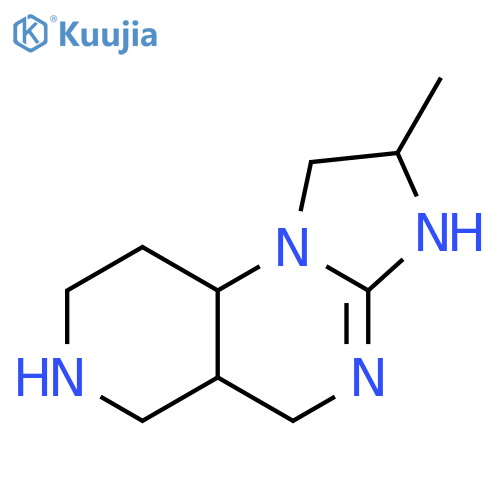 4-methyl-2,5,7,11-tetraazatricyclo7.4.0.0,2,6tridec-5-ene structure