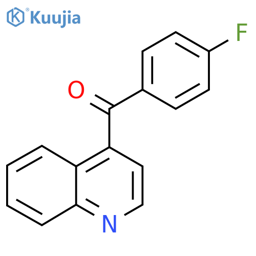 4-(4-Fluorobenzoyl)quinoline structure